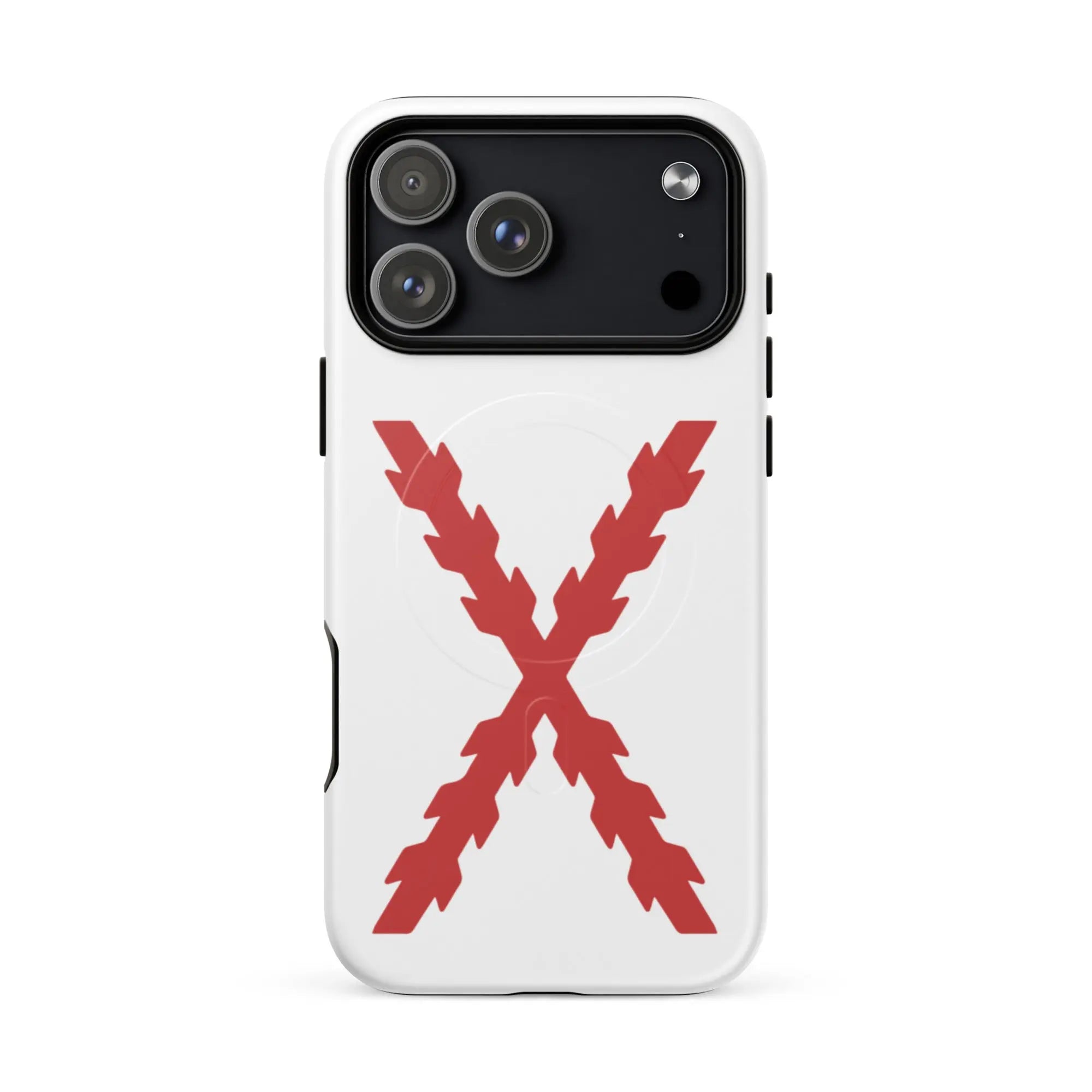 Comprar Funda dura para iPhone® MagSafe® Cruz de Borgoña La Flamenca de Borgoña Bandera España