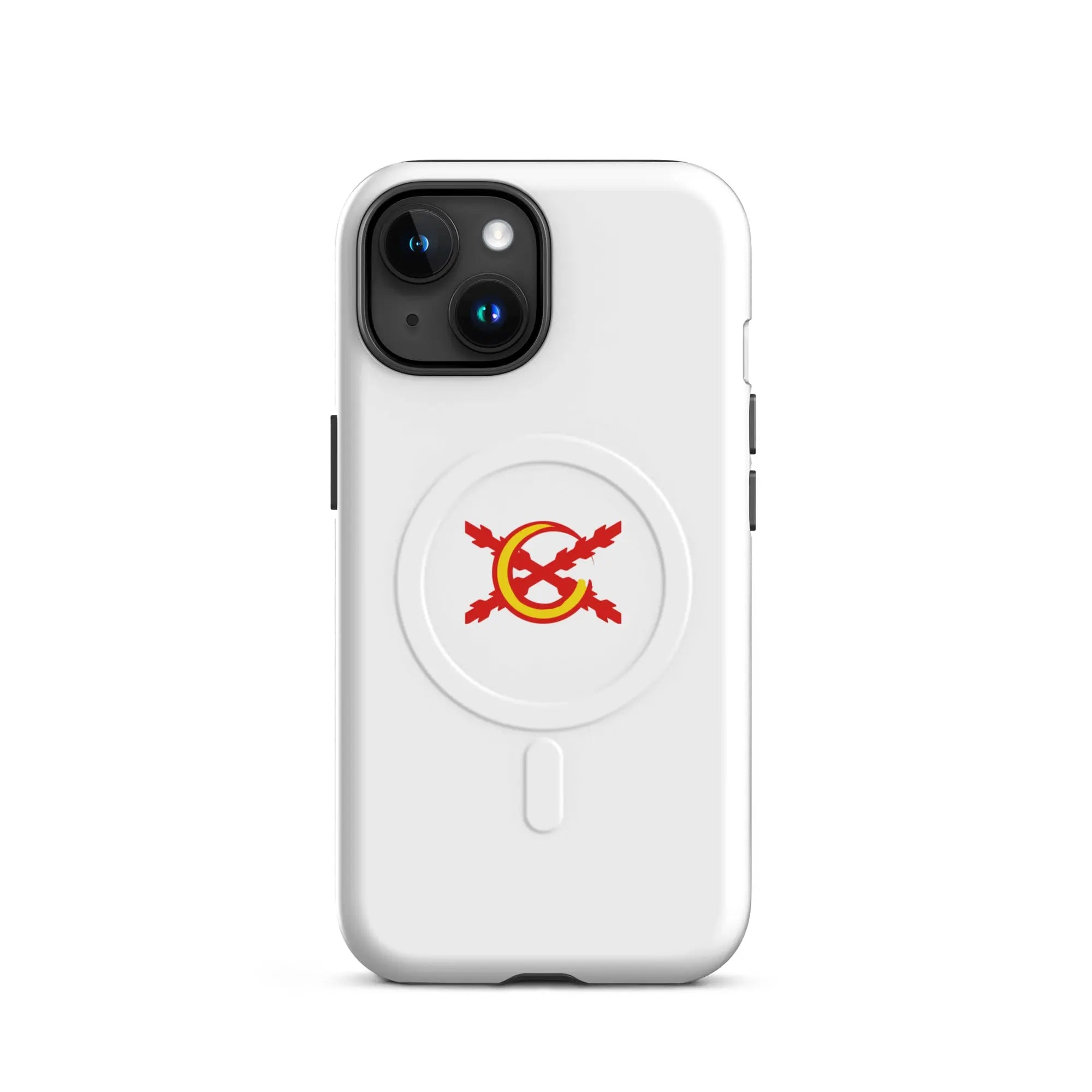 Comprar Funda dura para iPhone® MagSafe® La Flamenca de Borgoña Bandera España La Flamenca de Borgoña Patricia Muñoz VOX