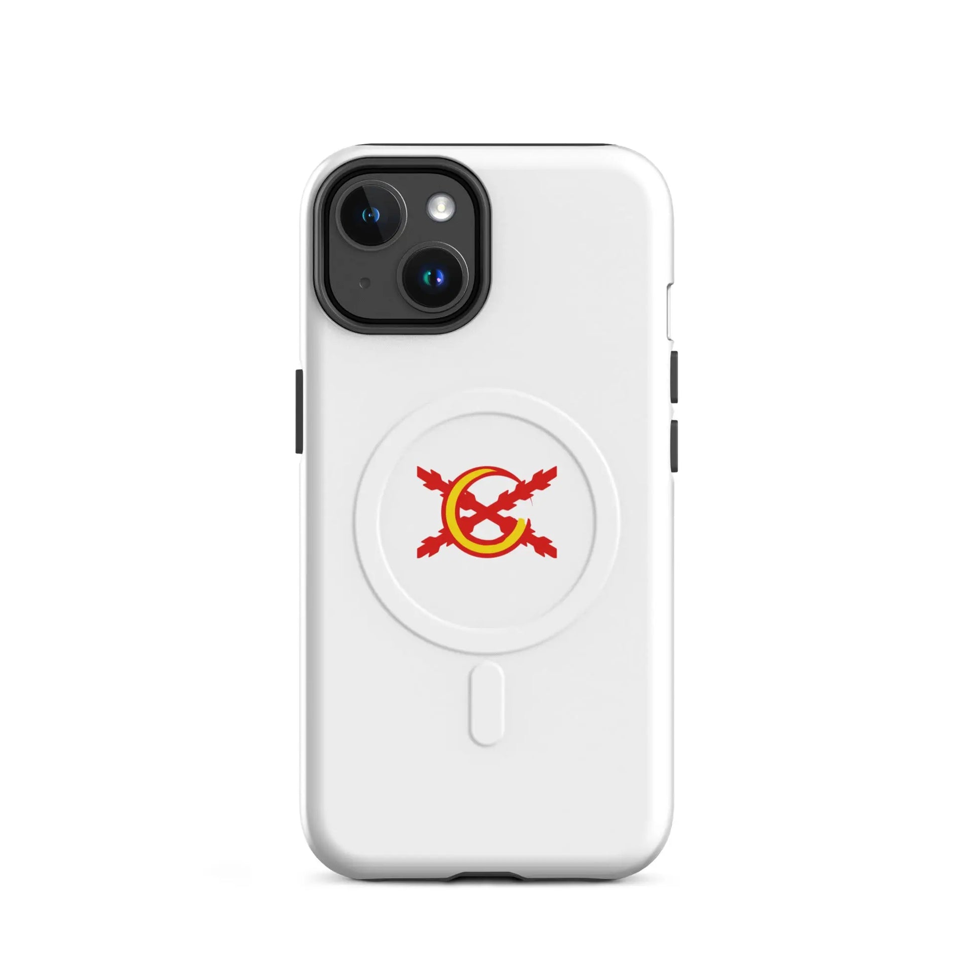 Comprar Funda dura para iPhone® MagSafe® La Flamenca de Borgoña Bandera España La Flamenca de Borgoña Patricia Muñoz VOX