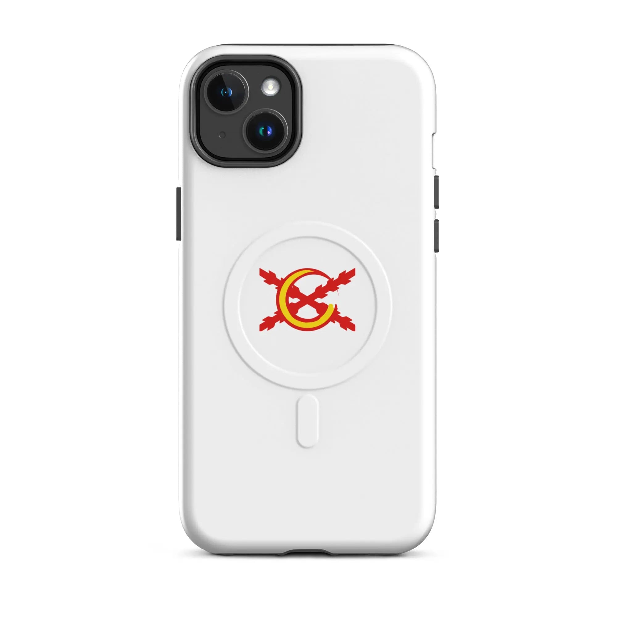 Comprar Funda dura para iPhone® MagSafe® La Flamenca de Borgoña Bandera España La Flamenca de Borgoña Patricia Muñoz VOX