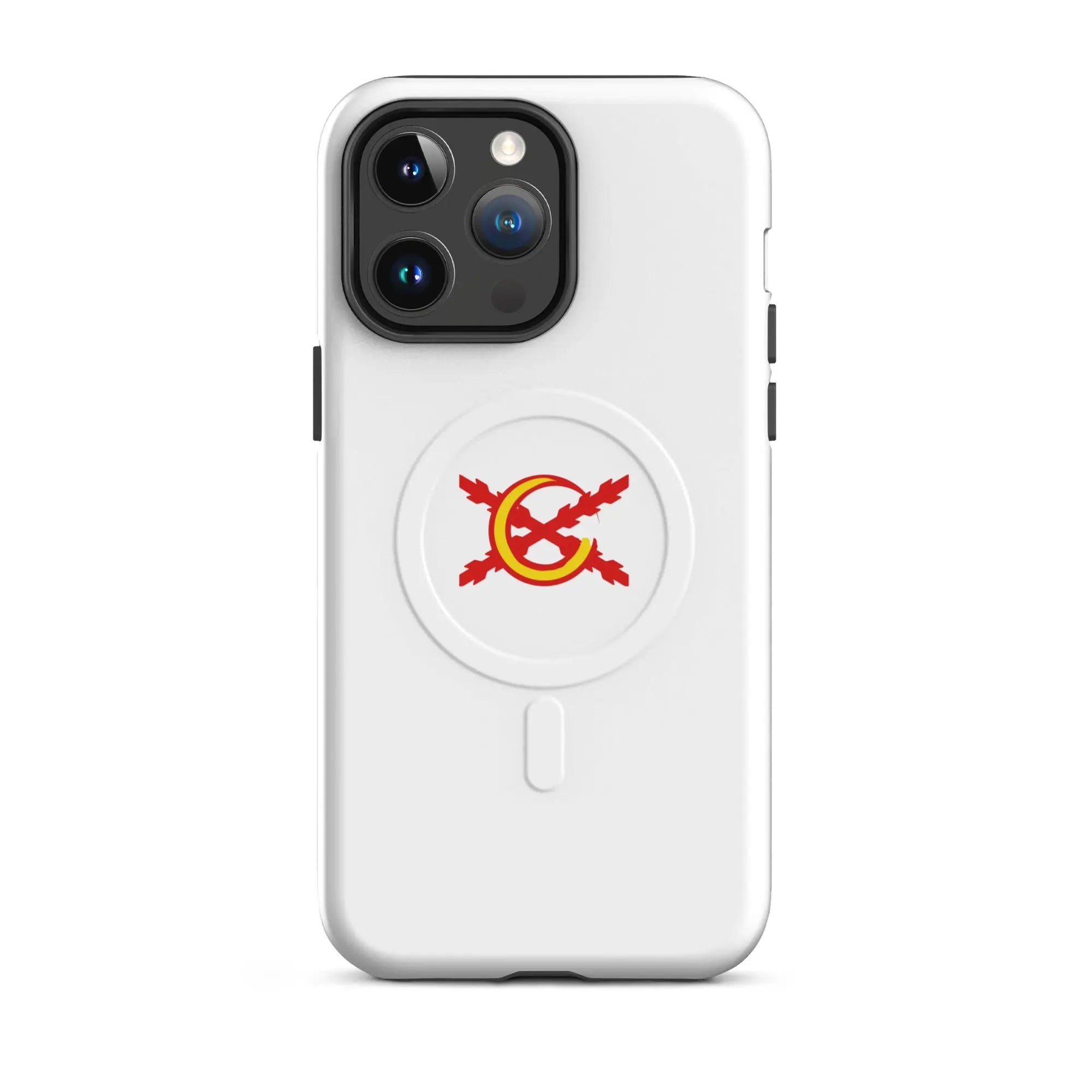 Comprar Funda dura para iPhone® MagSafe® La Flamenca de Borgoña Bandera España La Flamenca de Borgoña Patricia Muñoz VOX