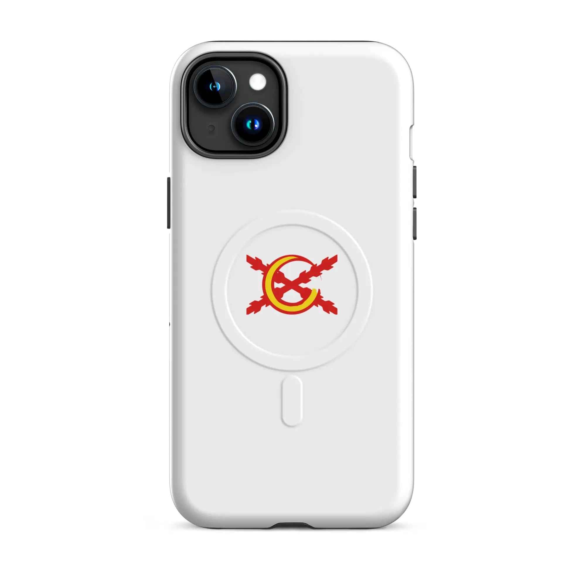 Comprar Funda dura para iPhone® MagSafe® La Flamenca de Borgoña Bandera España La Flamenca de Borgoña Patricia Muñoz VOX