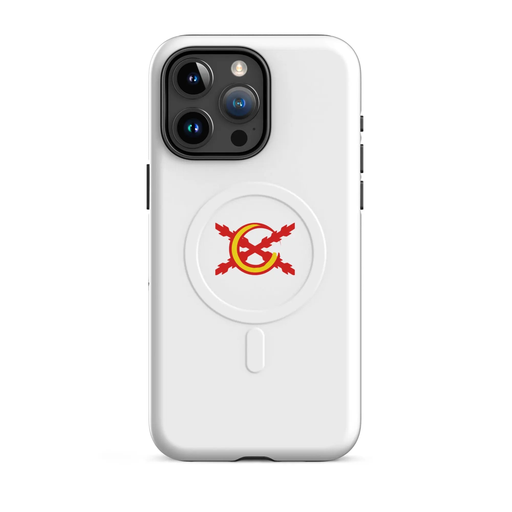 Comprar Funda dura para iPhone® MagSafe® La Flamenca de Borgoña Bandera España La Flamenca de Borgoña Patricia Muñoz VOX
