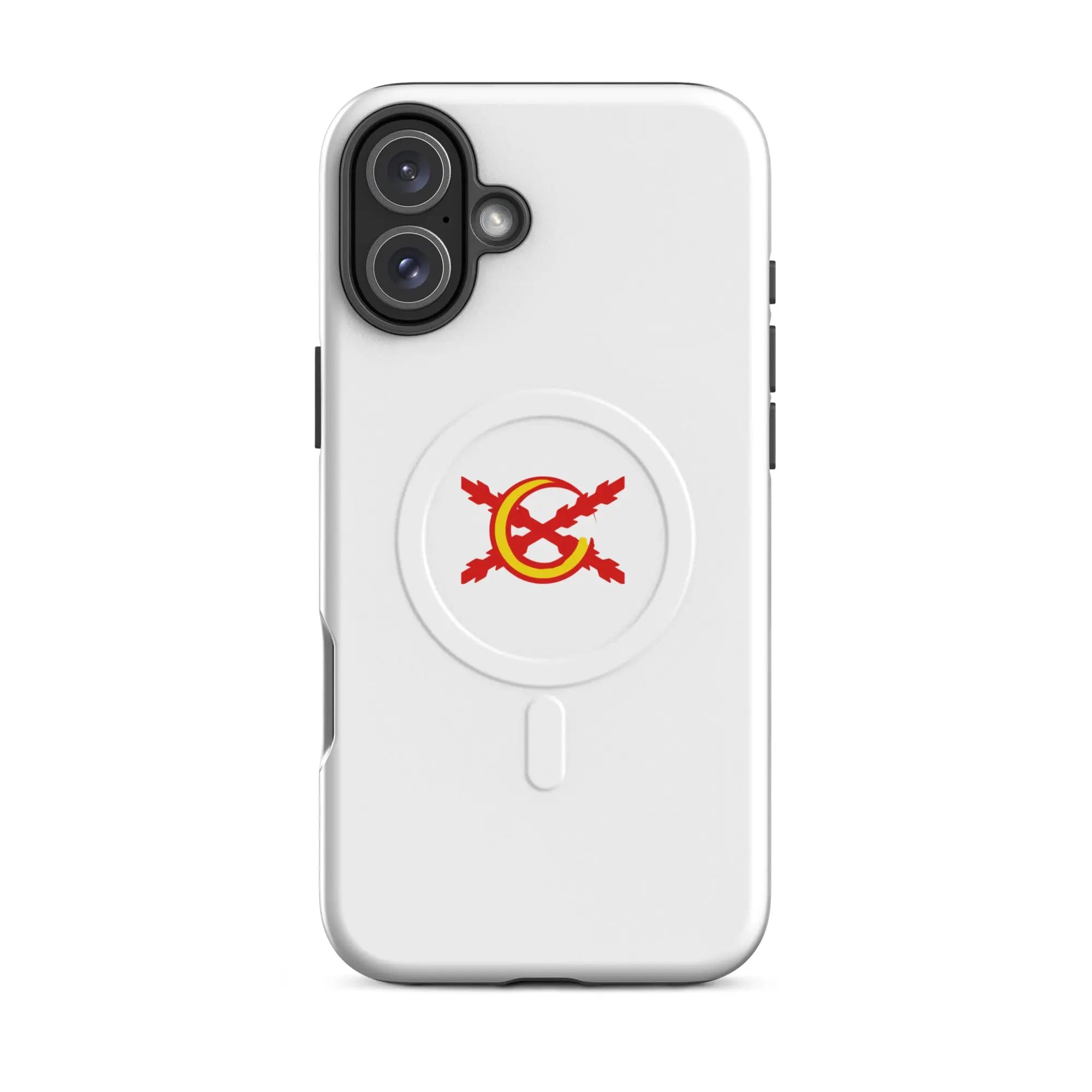 Comprar Funda dura para iPhone® MagSafe® La Flamenca de Borgoña Bandera España La Flamenca de Borgoña Patricia Muñoz VOX