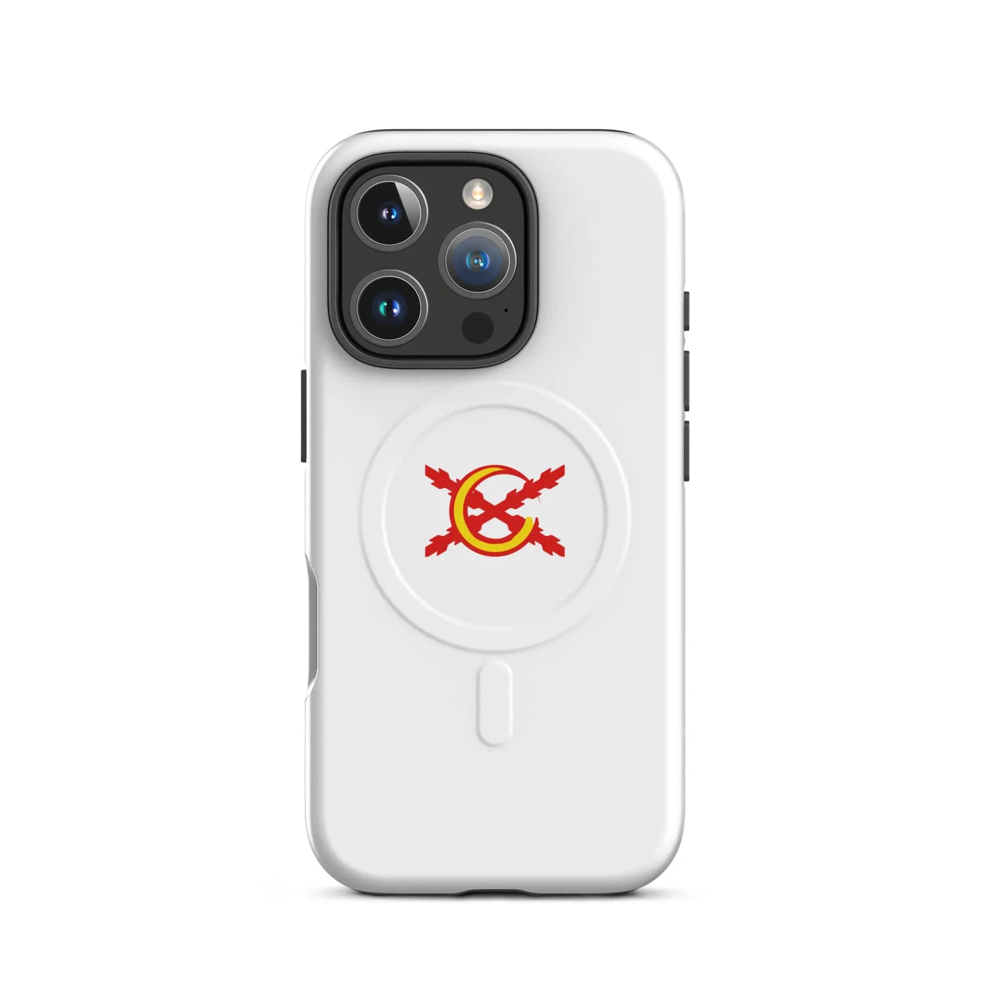 Comprar Funda dura para iPhone® MagSafe® La Flamenca de Borgoña Bandera España La Flamenca de Borgoña Patricia Muñoz VOX