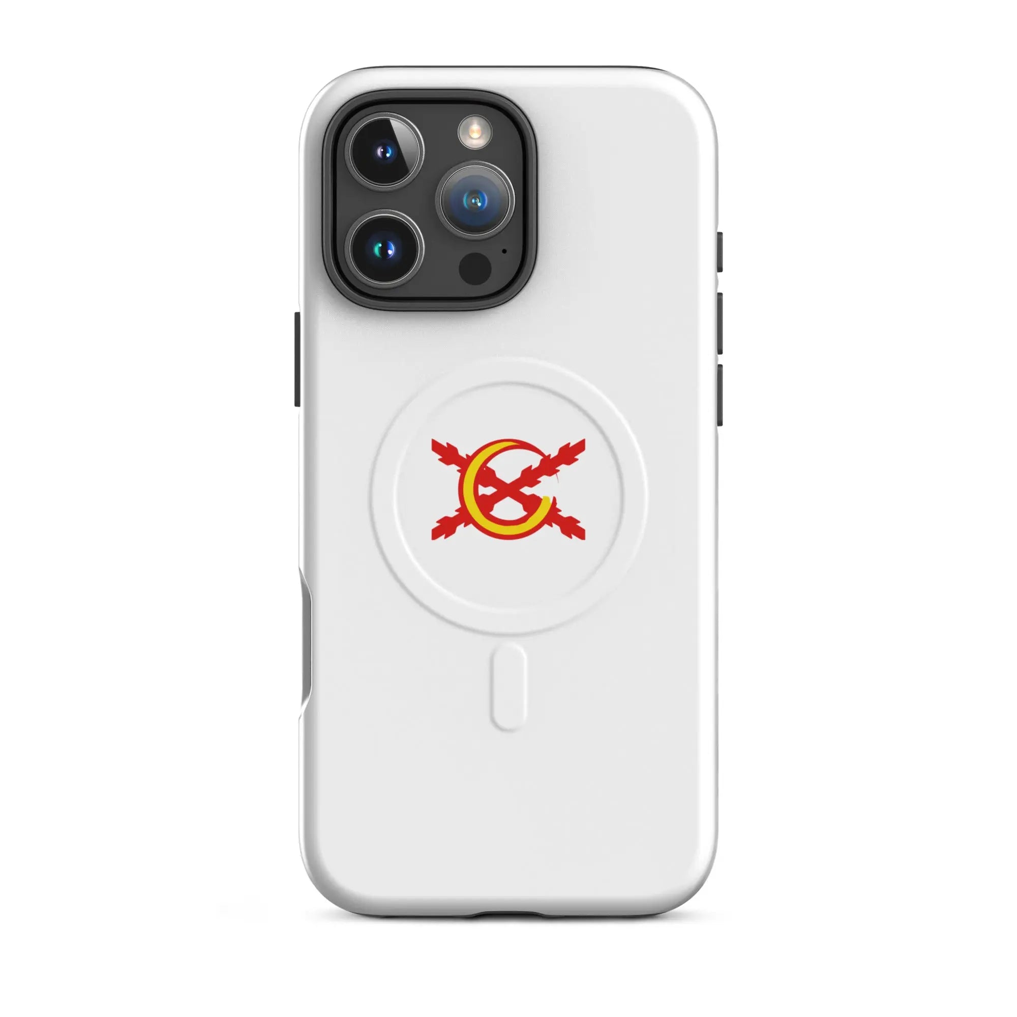 Comprar Funda dura para iPhone® MagSafe® La Flamenca de Borgoña Bandera España La Flamenca de Borgoña Patricia Muñoz VOX