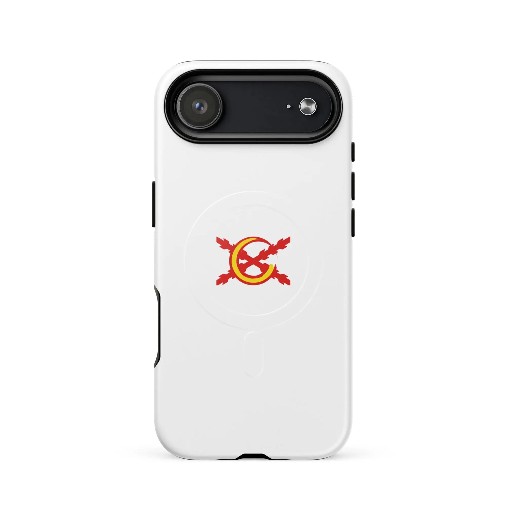 Comprar Funda dura para iPhone® MagSafe® La Flamenca de Borgoña Bandera España La Flamenca de Borgoña Patricia Muñoz VOX