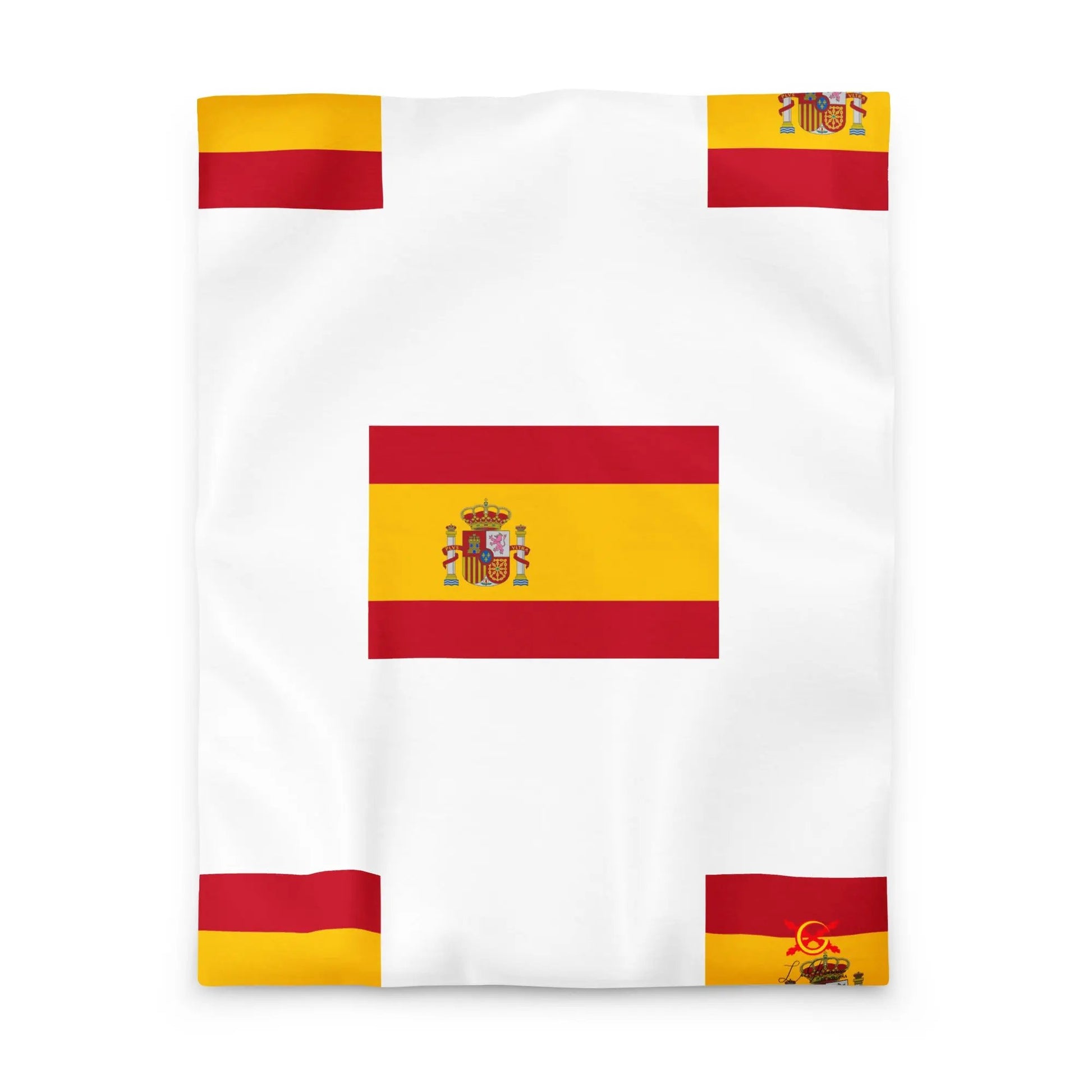 Comprar Funda nórdica edredón Bandera de España mosaico La Flamenca de Borgoña Bandera España