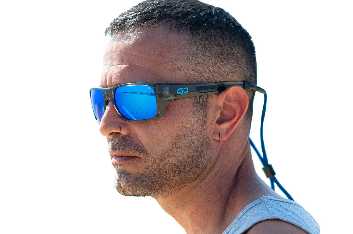 Comprar GAFAS Decoy GP® PRO Ballistic Smoky Blue Polarized - OFERTA La Flamenca de Borgoña Bandera España