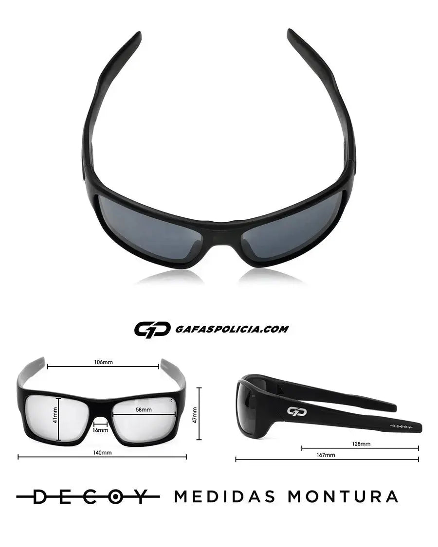 Comprar GAFAS Decoy GP® PRO Ballistic Smoky Blue Polarized - OFERTA La Flamenca de Borgoña Bandera España