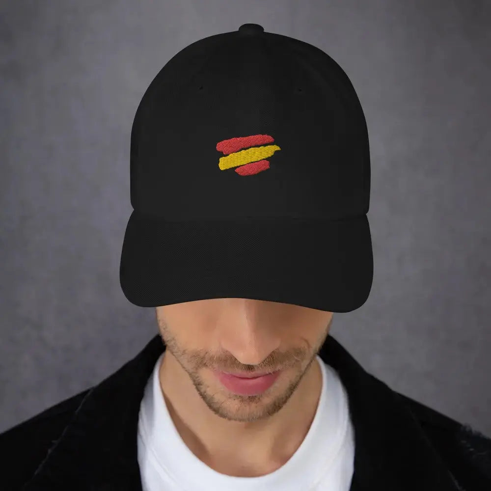 Gorra Bandera España estilo Dad Caqui - OFERTA - LaFlamencadeBorgoña