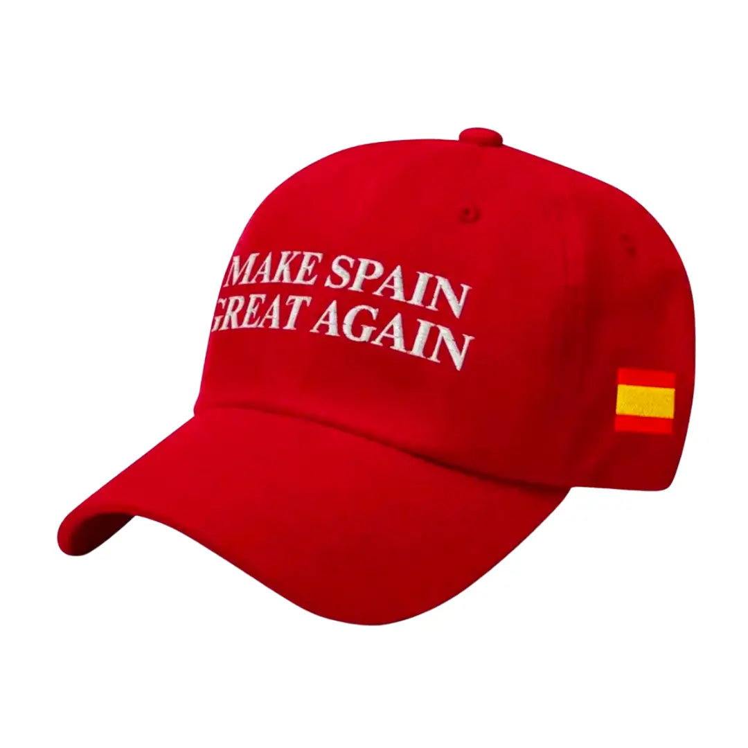 Comprar Gorra "Make Spain Great Again" de Ferran Torres La Flamenca de Borgoña Bandera España