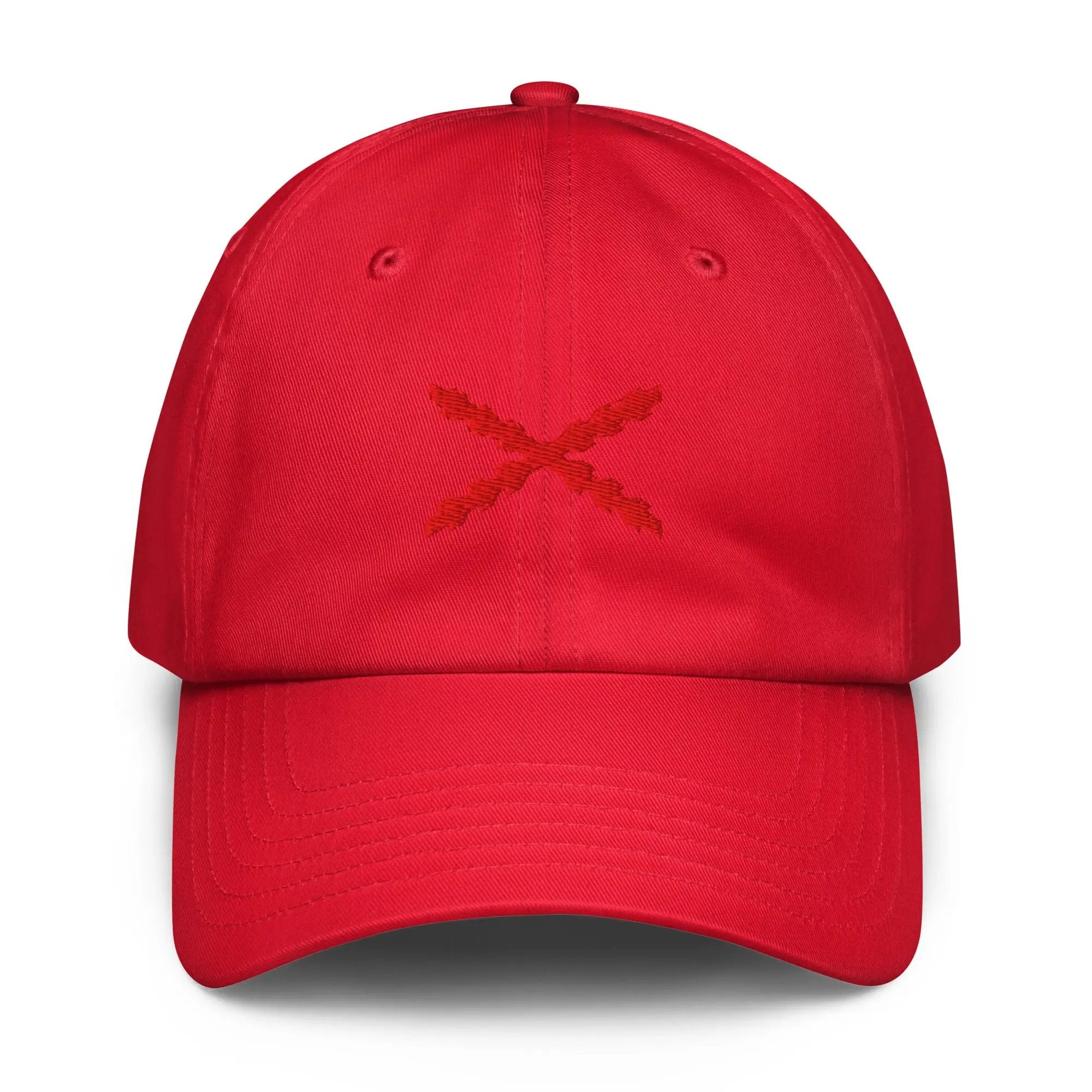 Comprar Gorra béisbol Under Armour® Cruz de Borgoña La Flamenca de Borgoña Bandera España