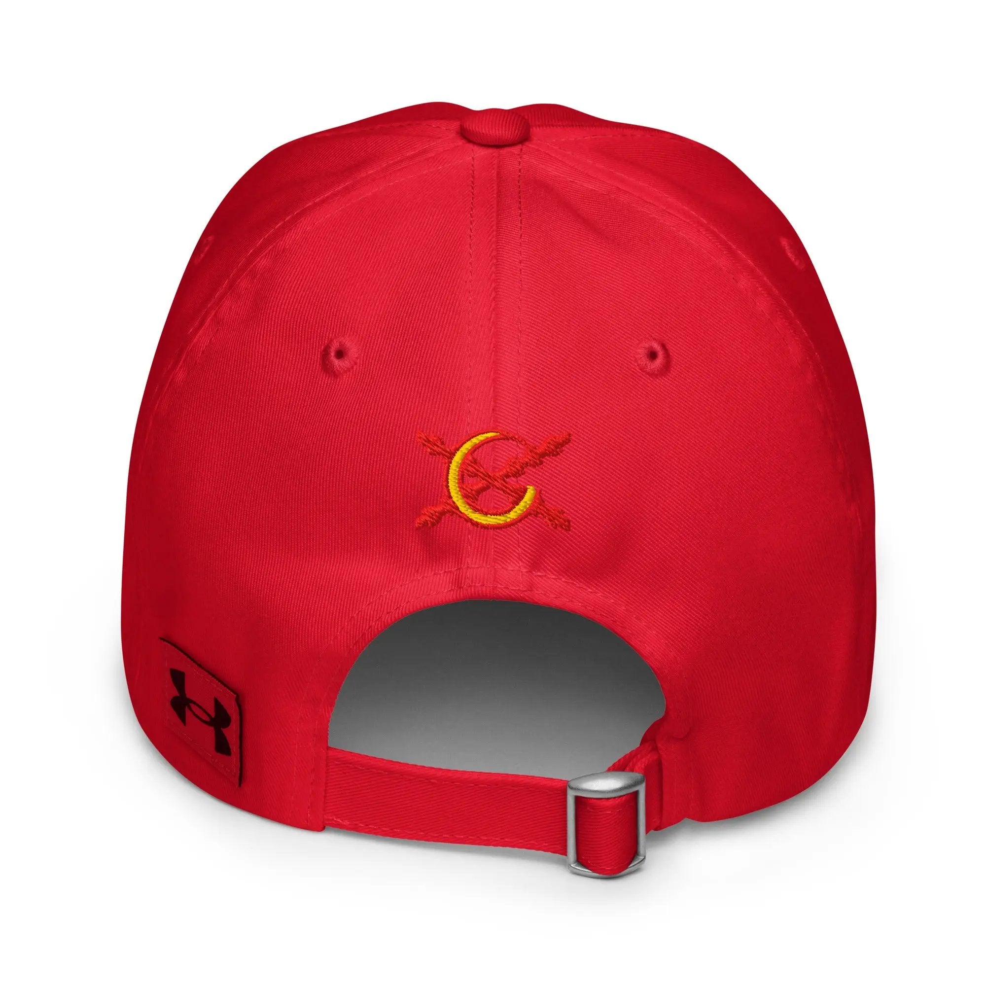 Comprar Gorra béisbol Under Armour® Cruz de Borgoña La Flamenca de Borgoña Bandera España