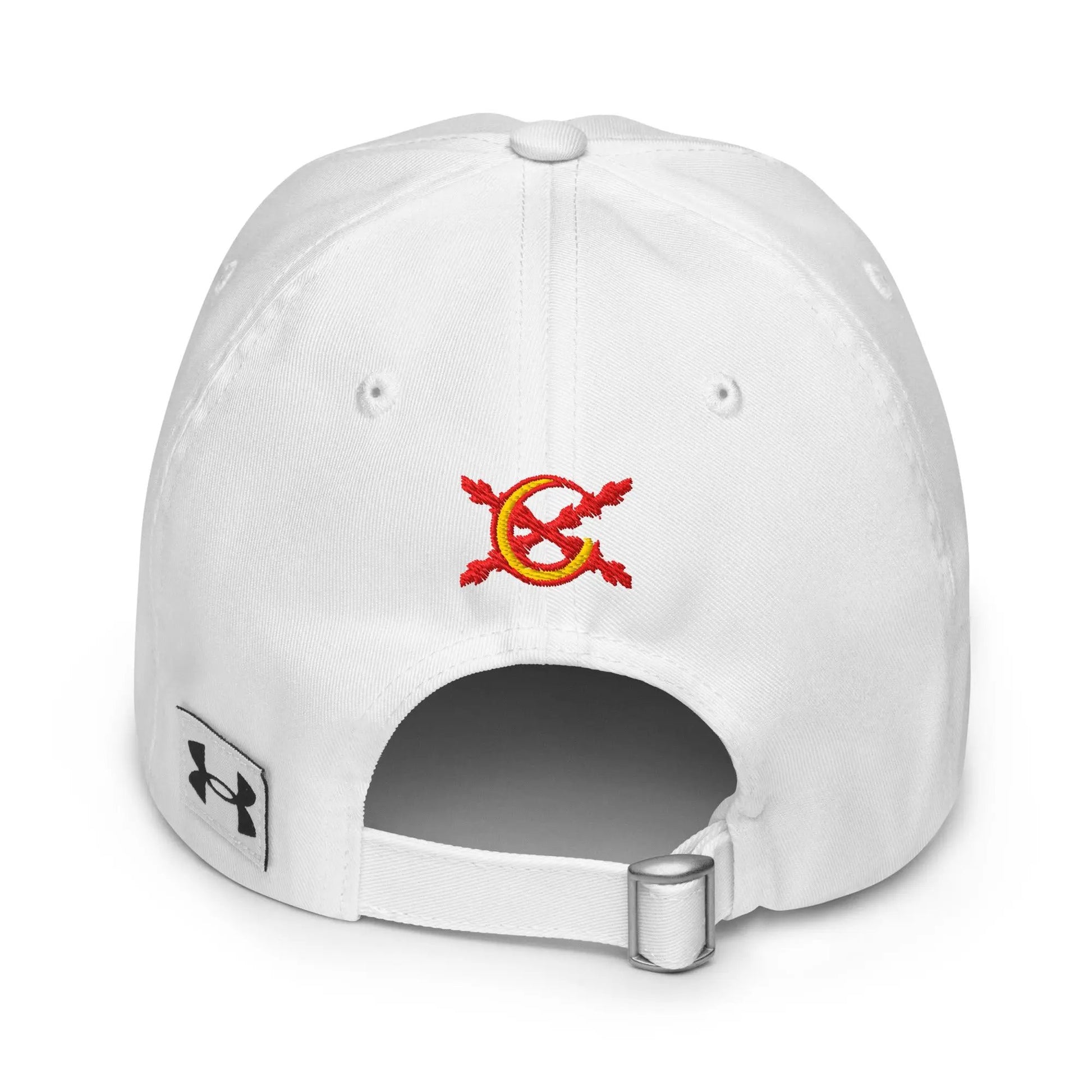 Comprar Gorra béisbol Under Armour® Cruz de Borgoña La Flamenca de Borgoña Bandera España
