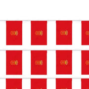 Comprar Guirnalda de Banderines Comunidad Foral de Navarra (50 Metros - 70 Piezas 20 x 30 cm) La Flamenca de Borgoña Bandera España