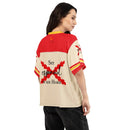 Comprar Jersey de fútbol boxy «Ser español es un Honor» La Flamenca de Borgoña Bandera España