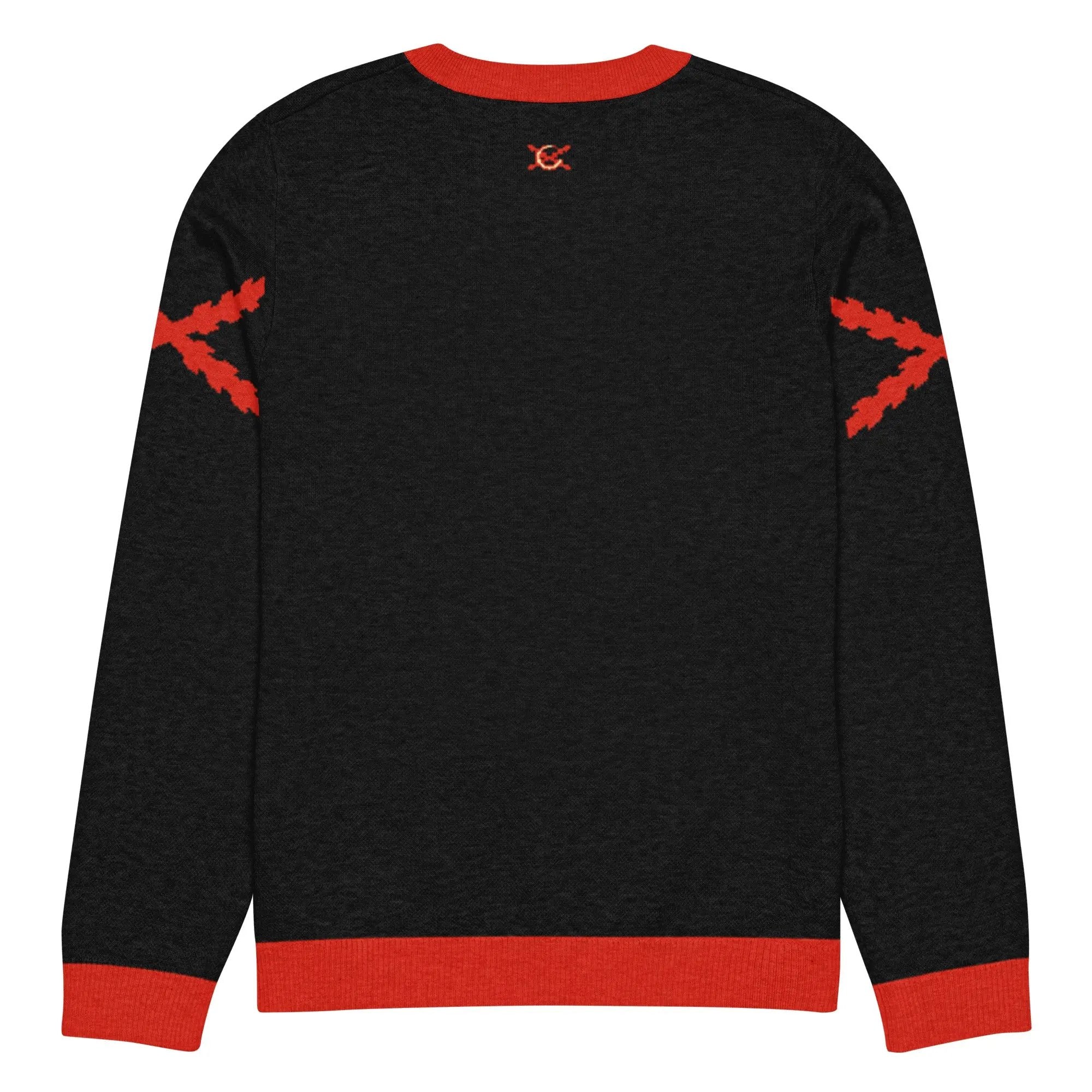 Comprar Jersey de punto con cuello redondo "Ser español es un honor" La Flamenca de Borgoña Bandera España