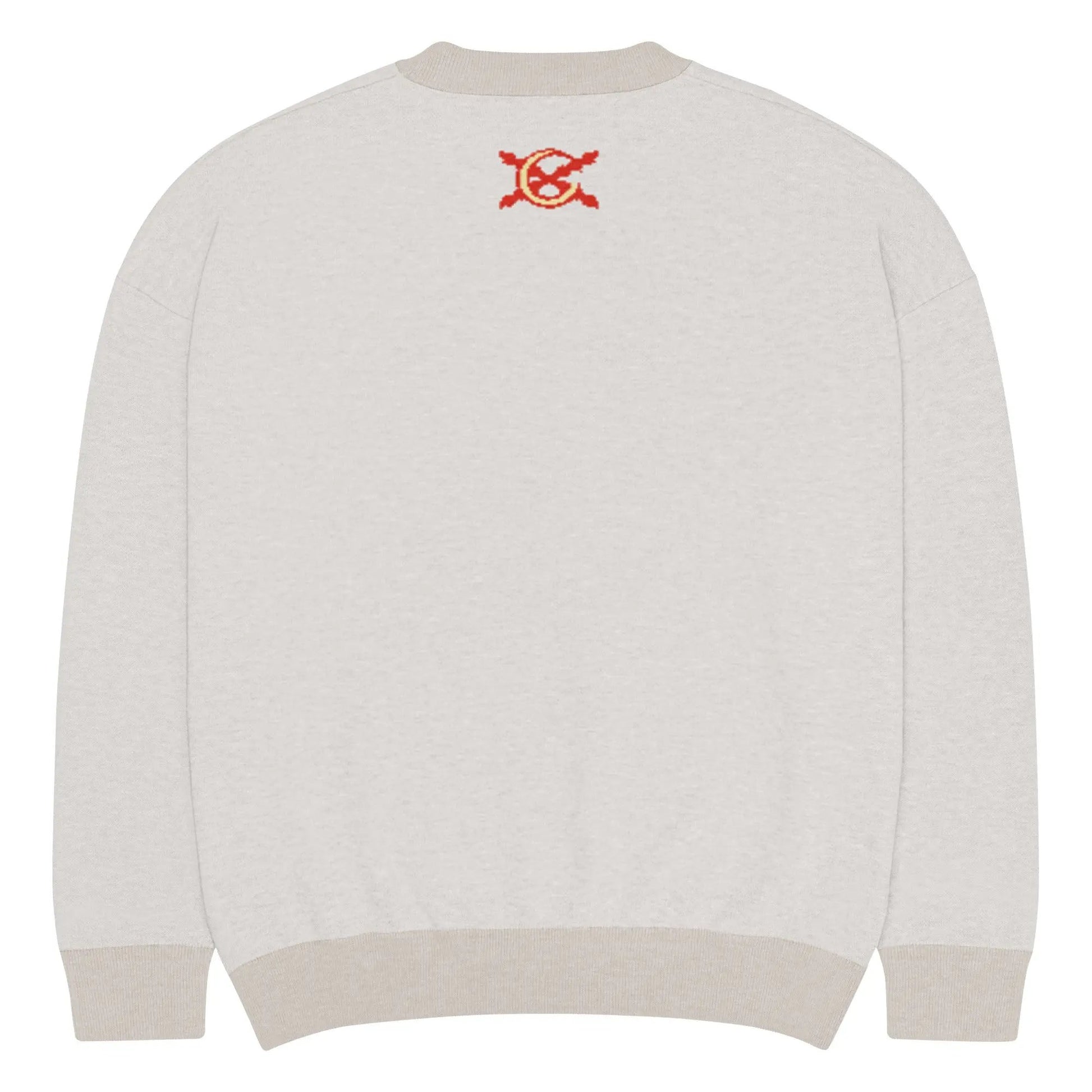 Comprar Jersey holgado de punto con cuello redondo Cruz de Borgoña La Flamenca de Borgoña Bandera España