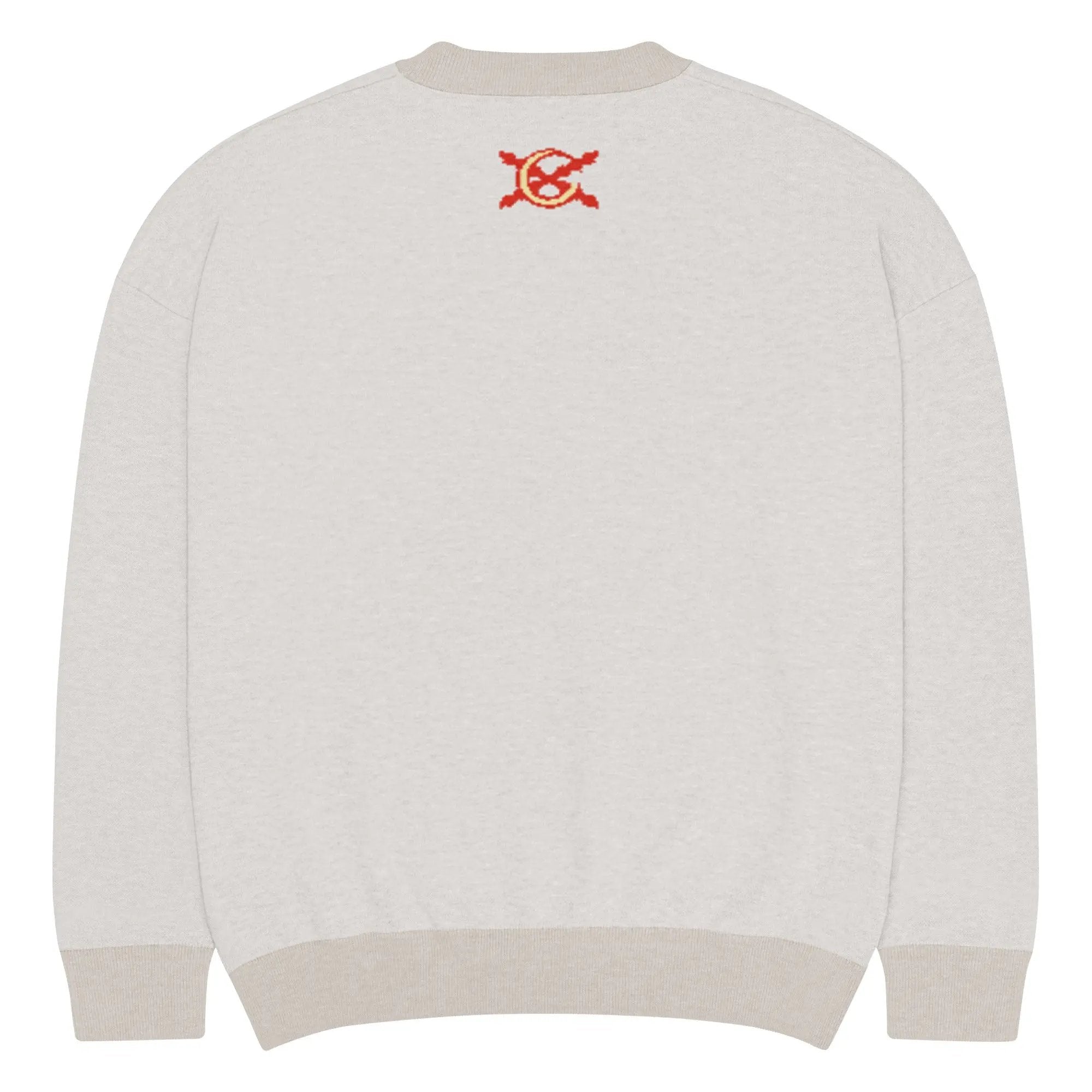 Comprar Jersey holgado de punto con cuello redondo Cruz de Borgoña La Flamenca de Borgoña Bandera España