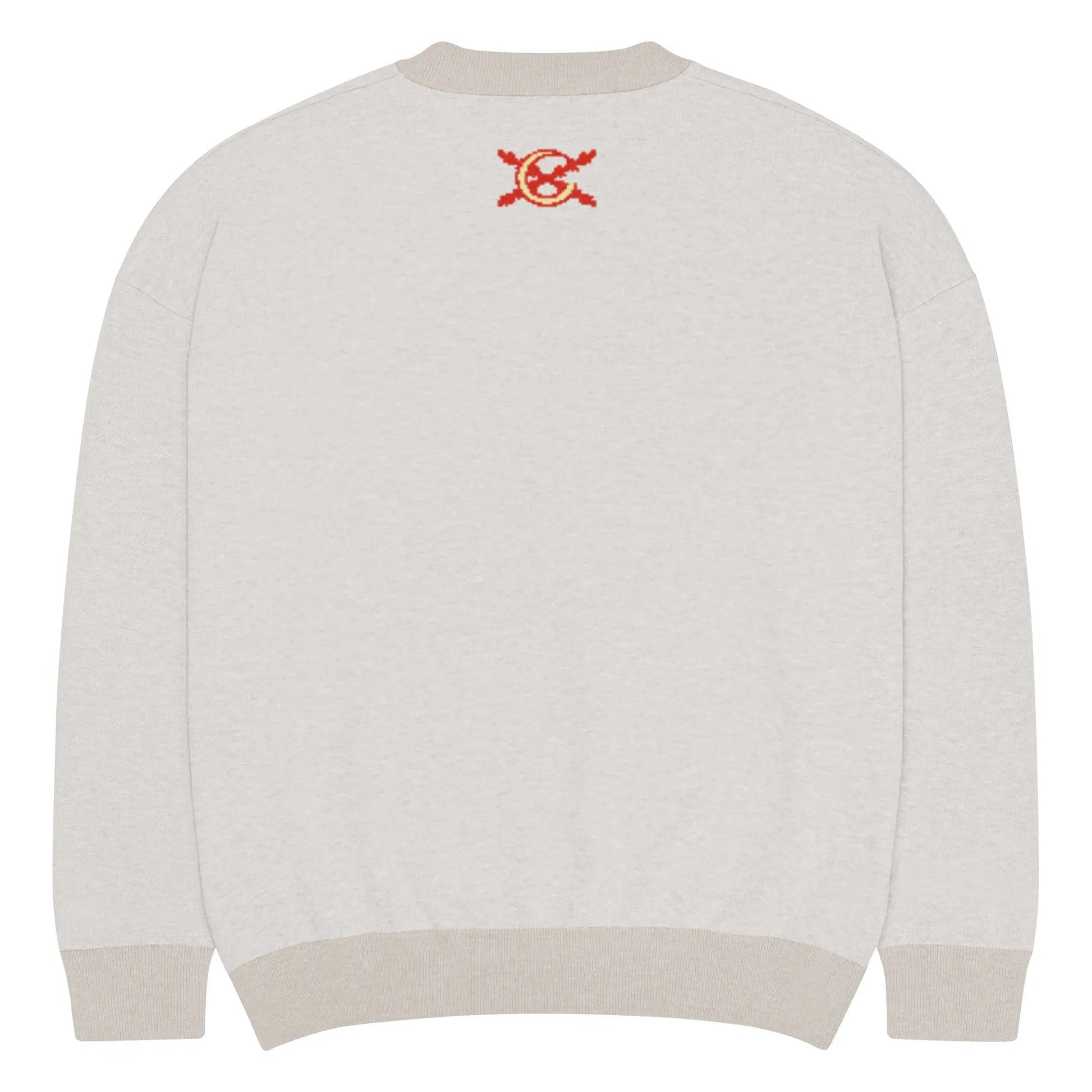 Comprar Jersey holgado de punto con cuello redondo Cruz de Borgoña La Flamenca de Borgoña Bandera España