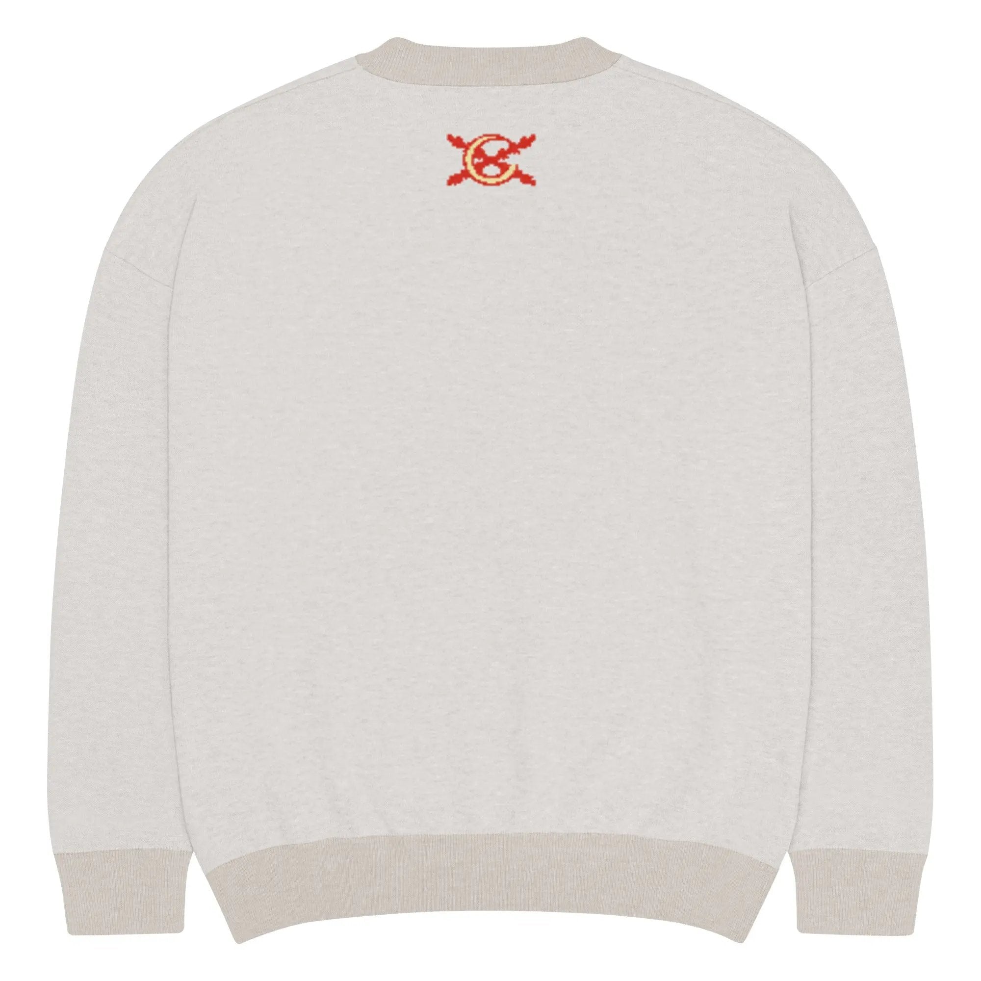 Comprar Jersey holgado de punto con cuello redondo Cruz de Borgoña La Flamenca de Borgoña Bandera España