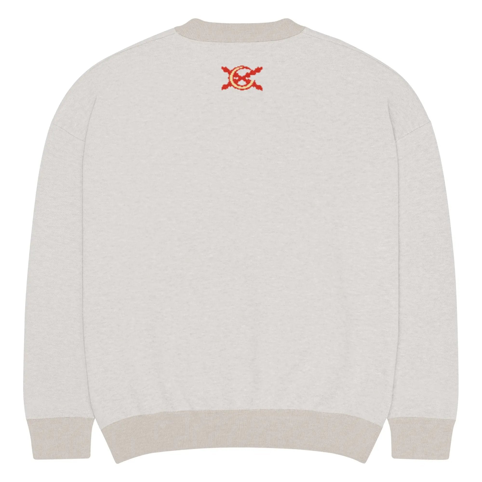 Comprar Jersey holgado de punto con cuello redondo Cruz de Borgoña La Flamenca de Borgoña Bandera España