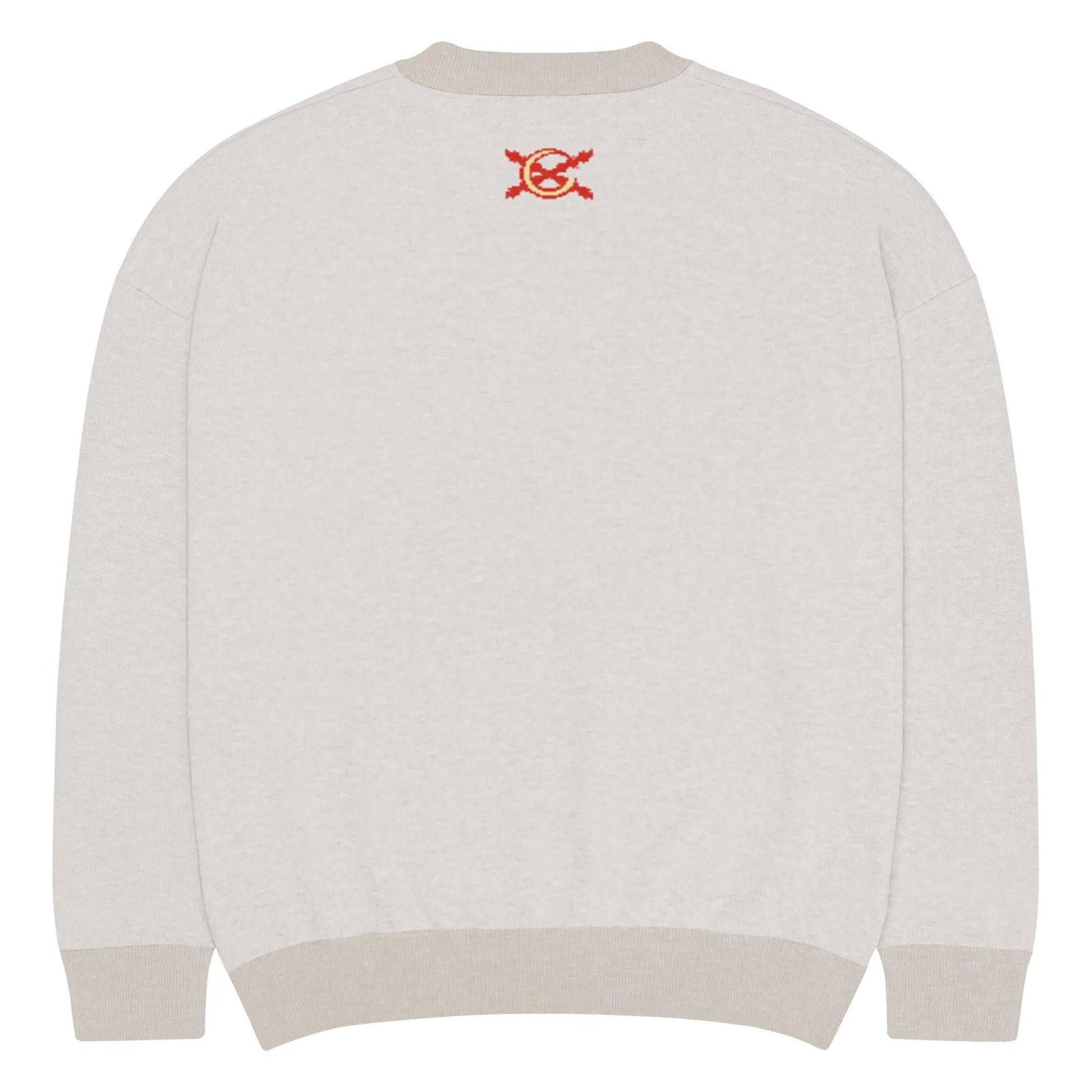 Comprar Jersey holgado de punto con cuello redondo Cruz de Borgoña La Flamenca de Borgoña Bandera España