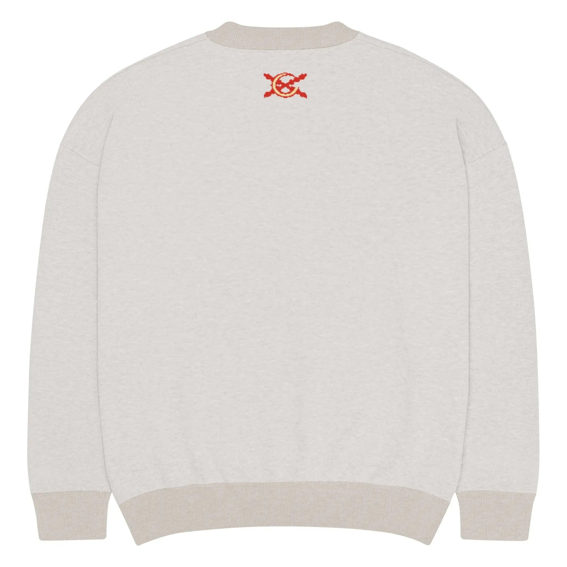 Comprar Jersey holgado de punto con cuello redondo Cruz de Borgoña La Flamenca de Borgoña Bandera España