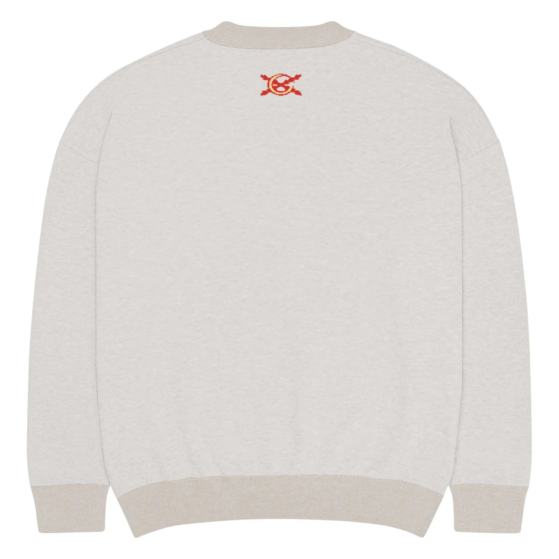 Comprar Jersey holgado de punto con cuello redondo Cruz de Borgoña La Flamenca de Borgoña Bandera España