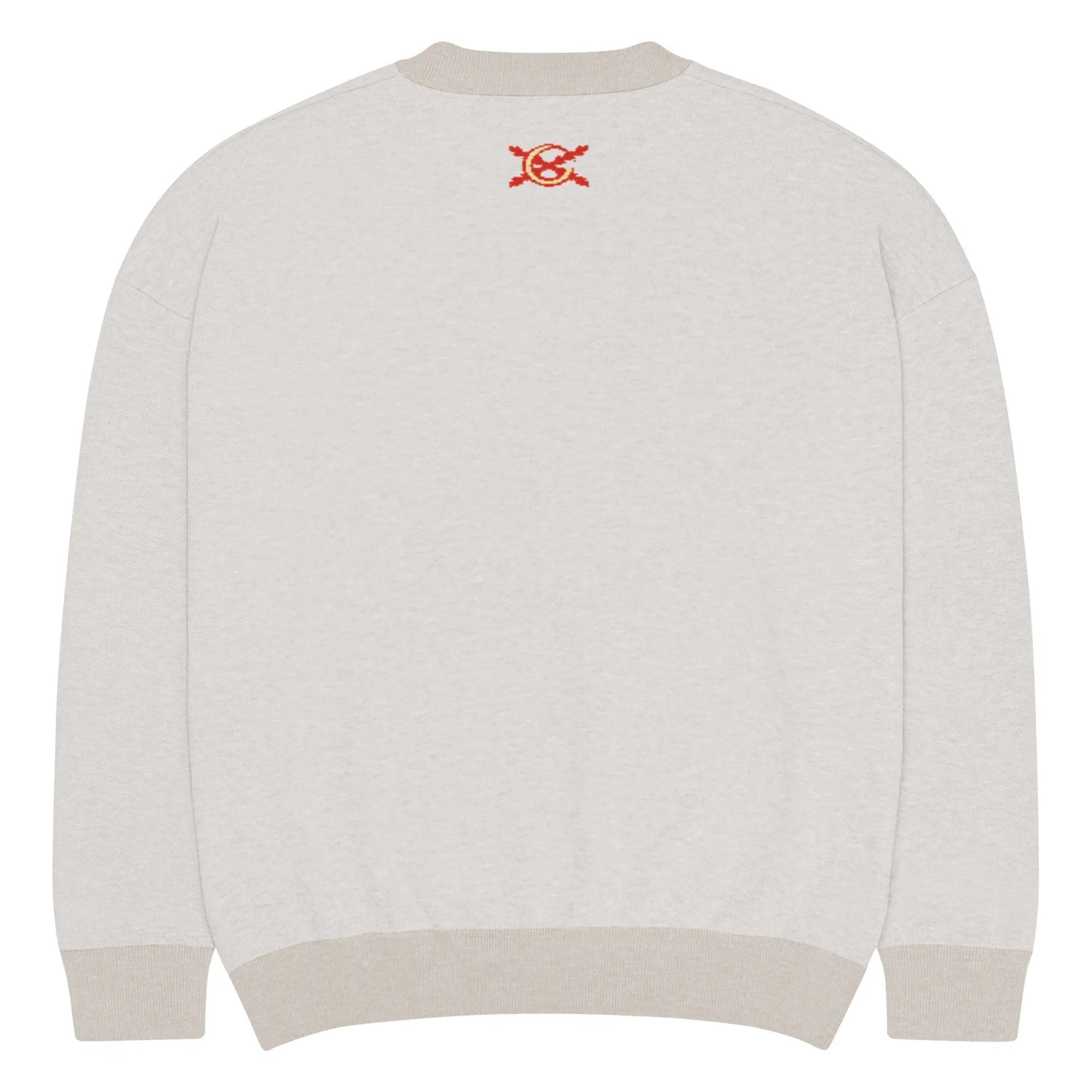 Comprar Jersey holgado de punto con cuello redondo Cruz de Borgoña La Flamenca de Borgoña Bandera España