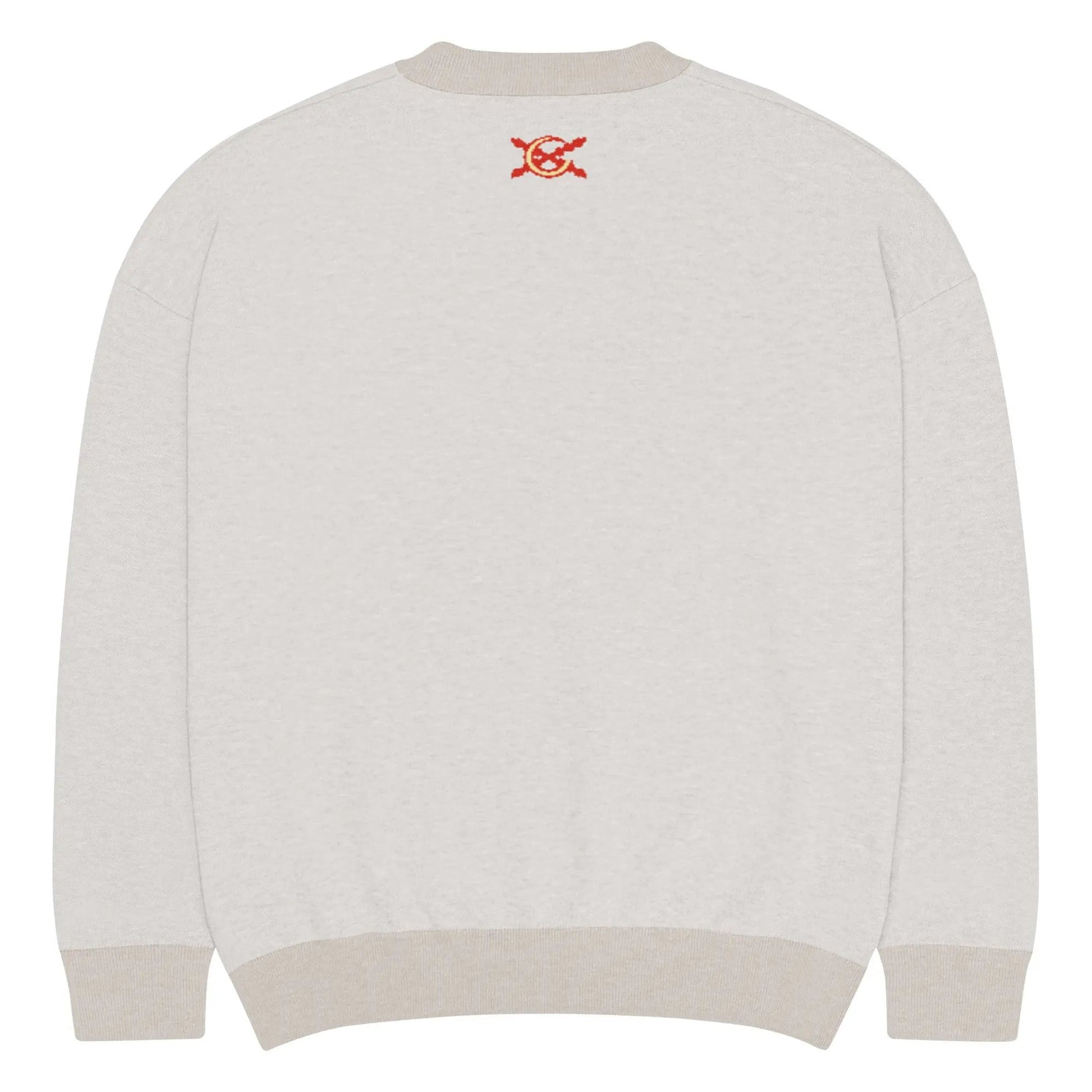 Comprar Jersey holgado de punto con cuello redondo Cruz de Borgoña La Flamenca de Borgoña Bandera España