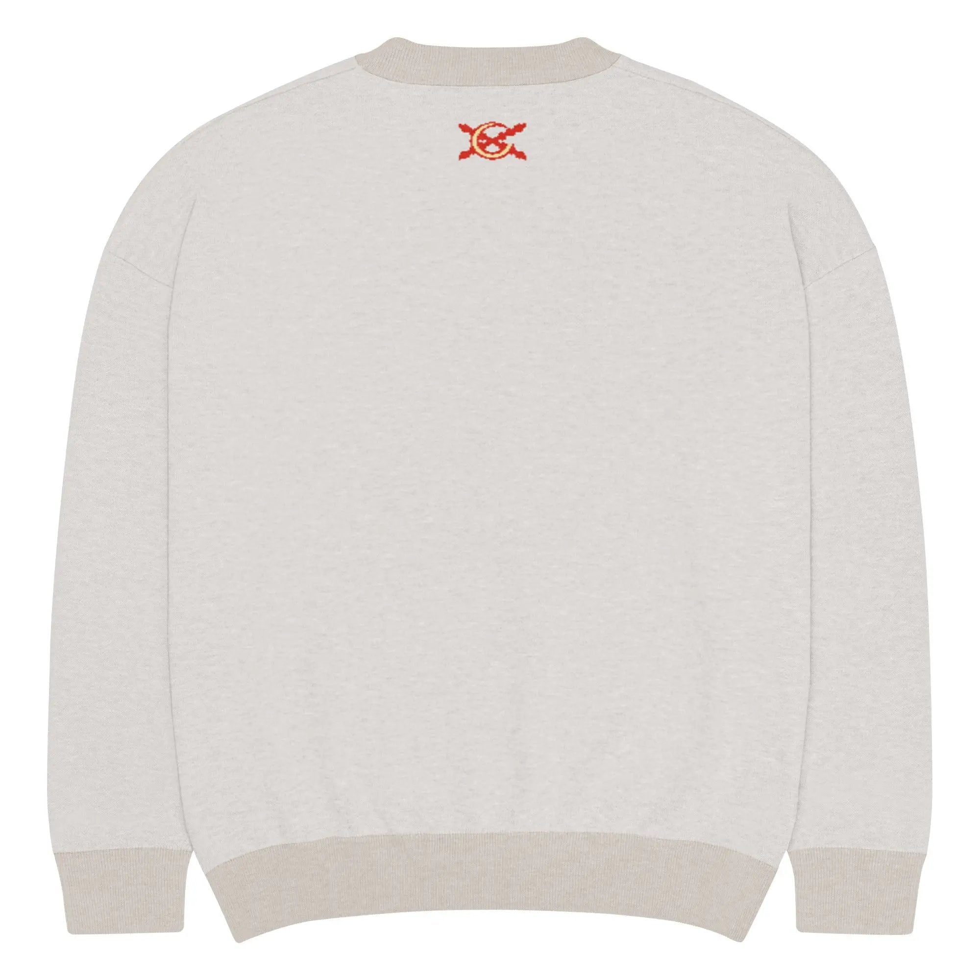 Comprar Jersey holgado de punto con cuello redondo Cruz de Borgoña La Flamenca de Borgoña Bandera España