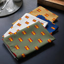 Comprar Juego de 4 servilletas de tela Bandera de España 4 colores La Flamenca de Borgoña Bandera España