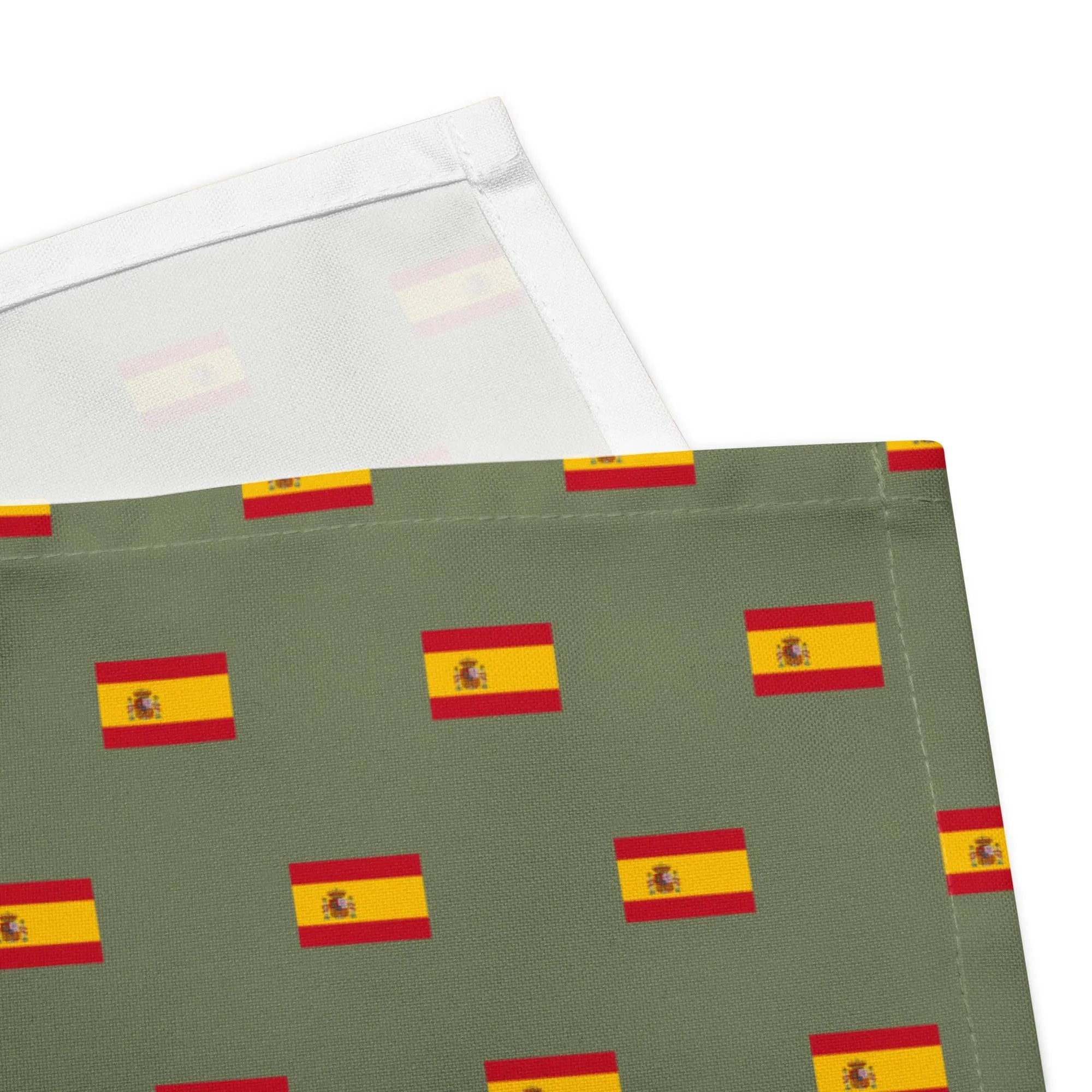 Comprar Juego de 4 servilletas de tela Bandera de España 4 colores La Flamenca de Borgoña Bandera España