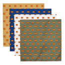 Comprar Juego de 4 servilletas de tela Bandera de España 4 colores La Flamenca de Borgoña Bandera España