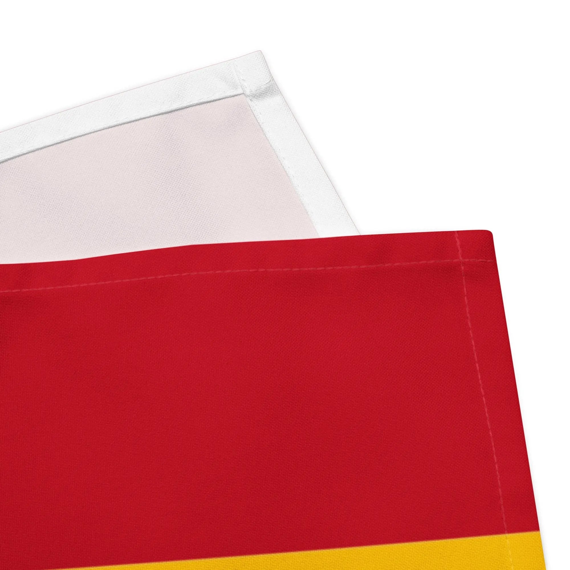 Comprar Juego de 4 servilletas de tela Bandera de España La Flamenca de Borgoña Bandera España