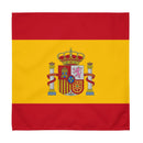 Comprar Juego de 4 servilletas de tela Bandera de España La Flamenca de Borgoña Bandera España