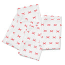 Comprar Juego de 4 servilletas de tela Cruz de Borgoña mosaico La Flamenca de Borgoña Bandera España