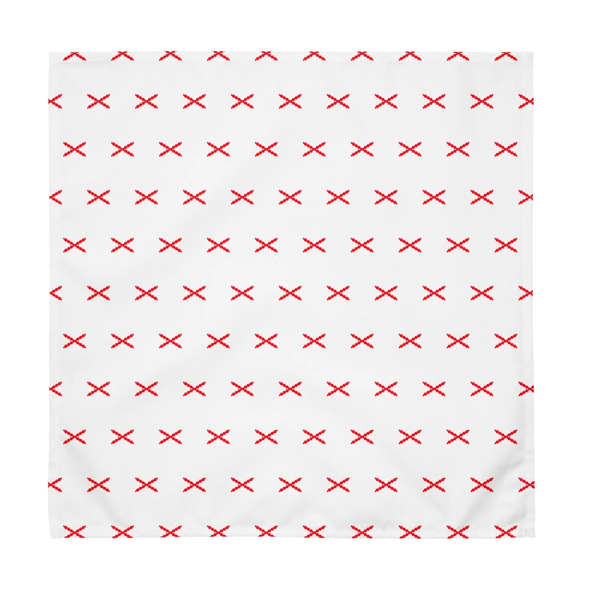 Comprar Juego de 4 servilletas de tela Cruz de Borgoña mosaico La Flamenca de Borgoña Bandera España