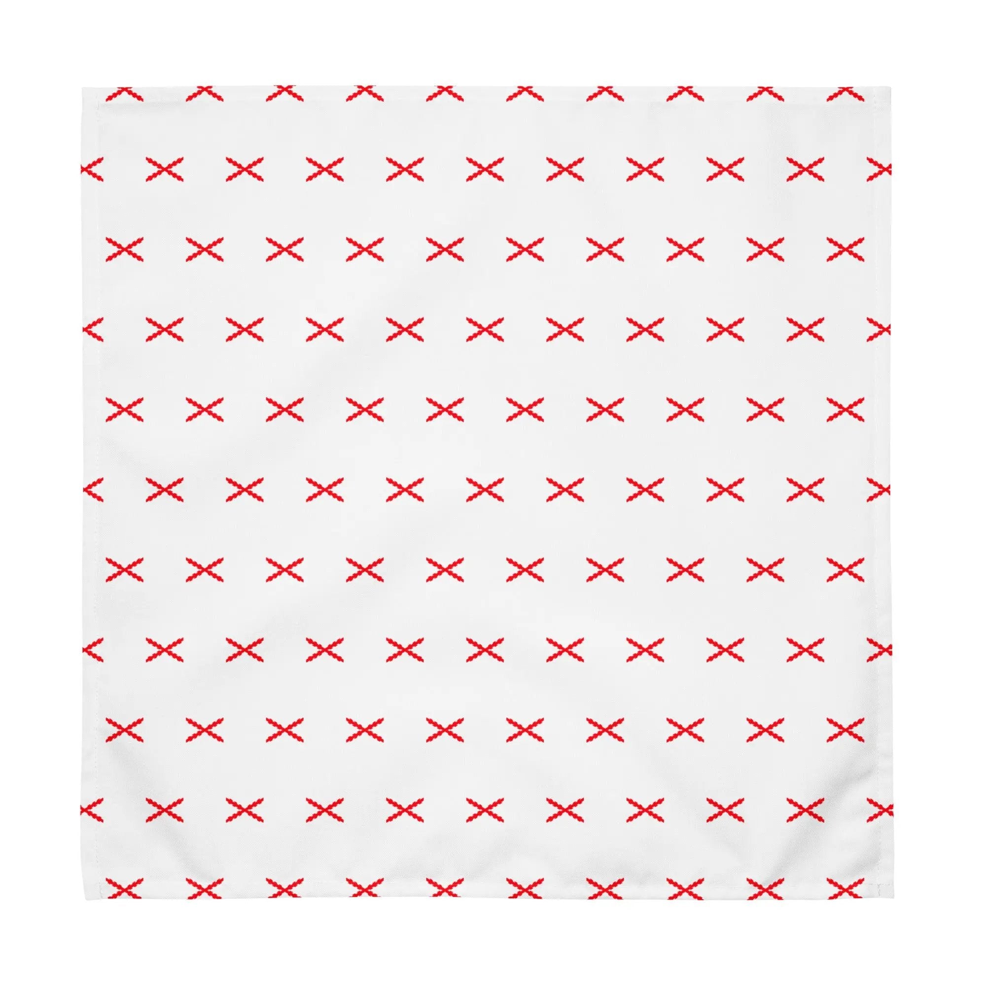 Comprar Juego de 4 servilletas de tela Cruz de Borgoña mosaico La Flamenca de Borgoña Bandera España