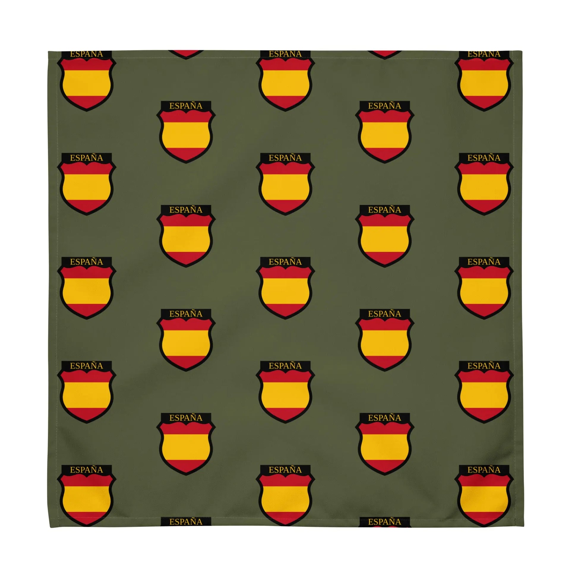 Comprar Juego de 4 servilletas de tela División Azul Bandera España La Flamenca de Borgoña Patricia Muñoz VOX