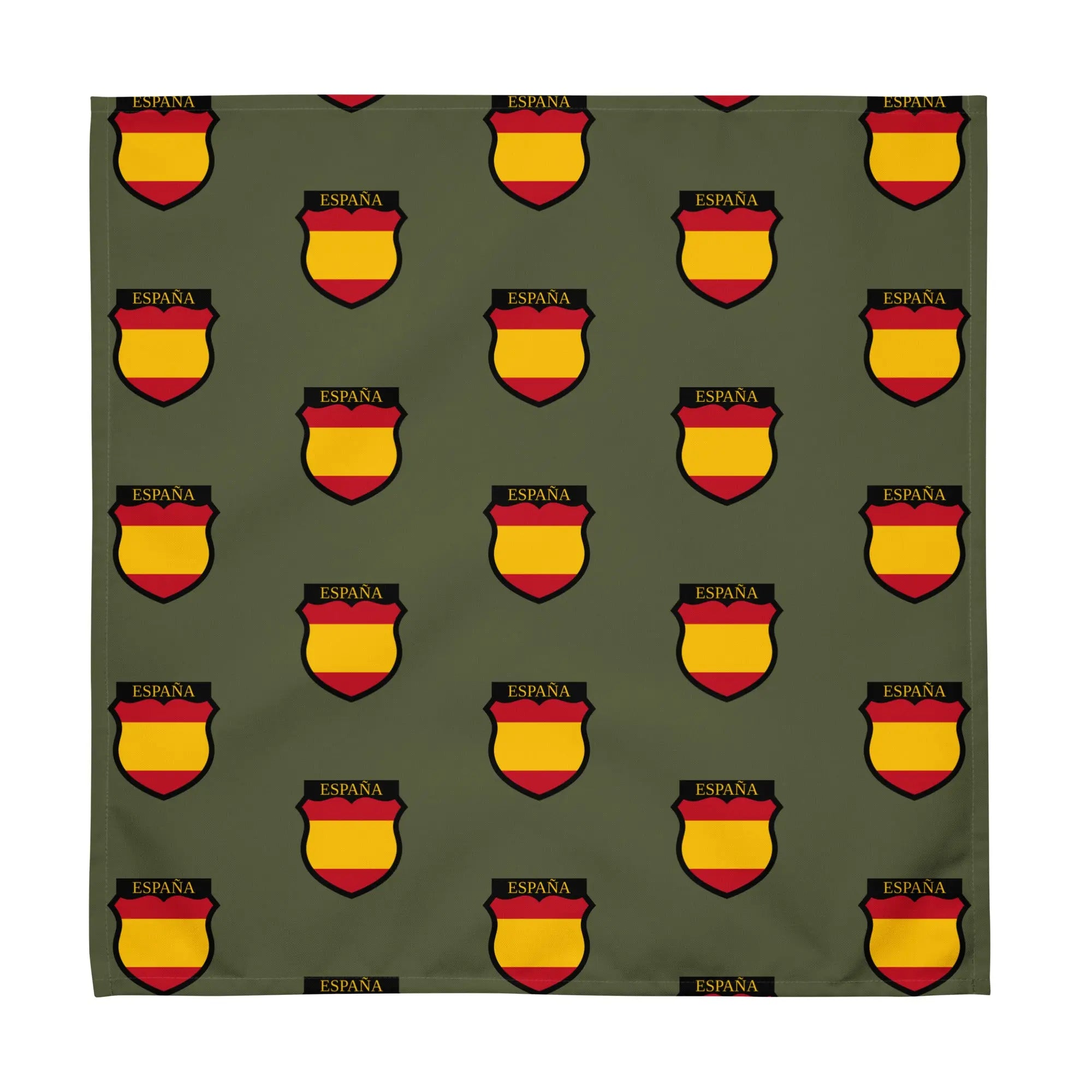 Comprar Juego de 4 servilletas de tela División Azul Bandera España La Flamenca de Borgoña Patricia Muñoz VOX