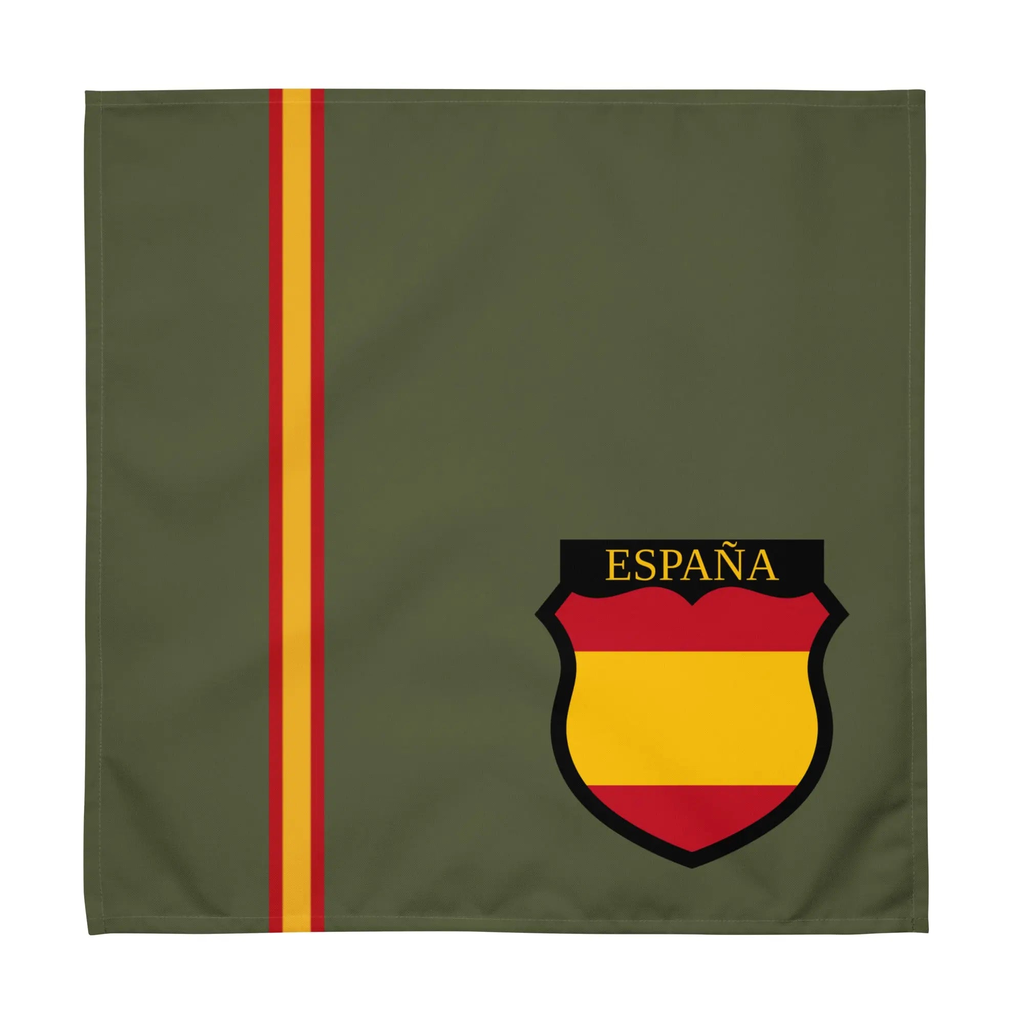 Comprar Juego de 4 servilletas de tela División Azul Bandera España La Flamenca de Borgoña Patricia Muñoz VOX