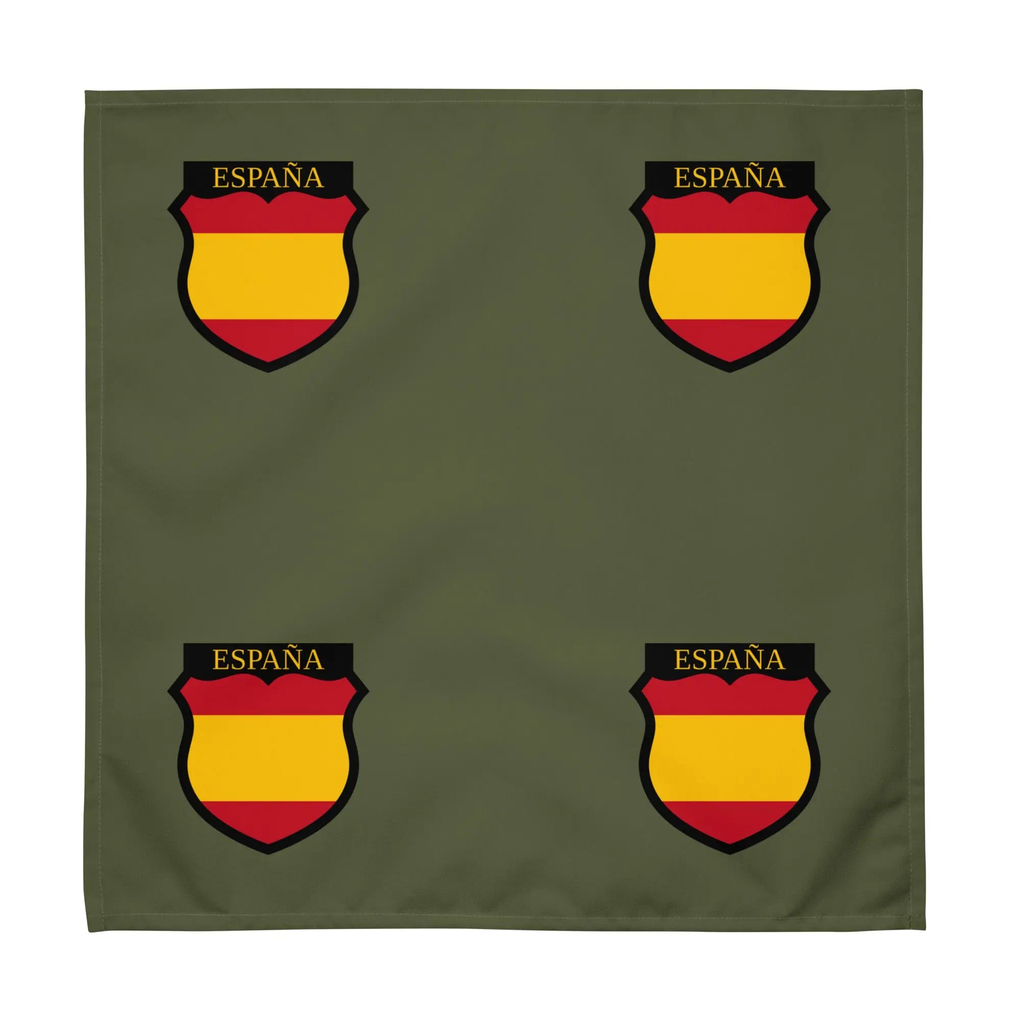 Comprar Juego de 4 servilletas de tela División Azul Bandera España La Flamenca de Borgoña Patricia Muñoz VOX