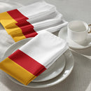 Comprar Juego de servilletas de tela Bandera España La Flamenca de Borgoña Bandera España