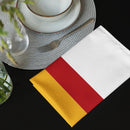 Comprar Juego de servilletas de tela Bandera España La Flamenca de Borgoña Bandera España