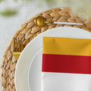 Comprar Juego de servilletas de tela Bandera España La Flamenca de Borgoña Bandera España