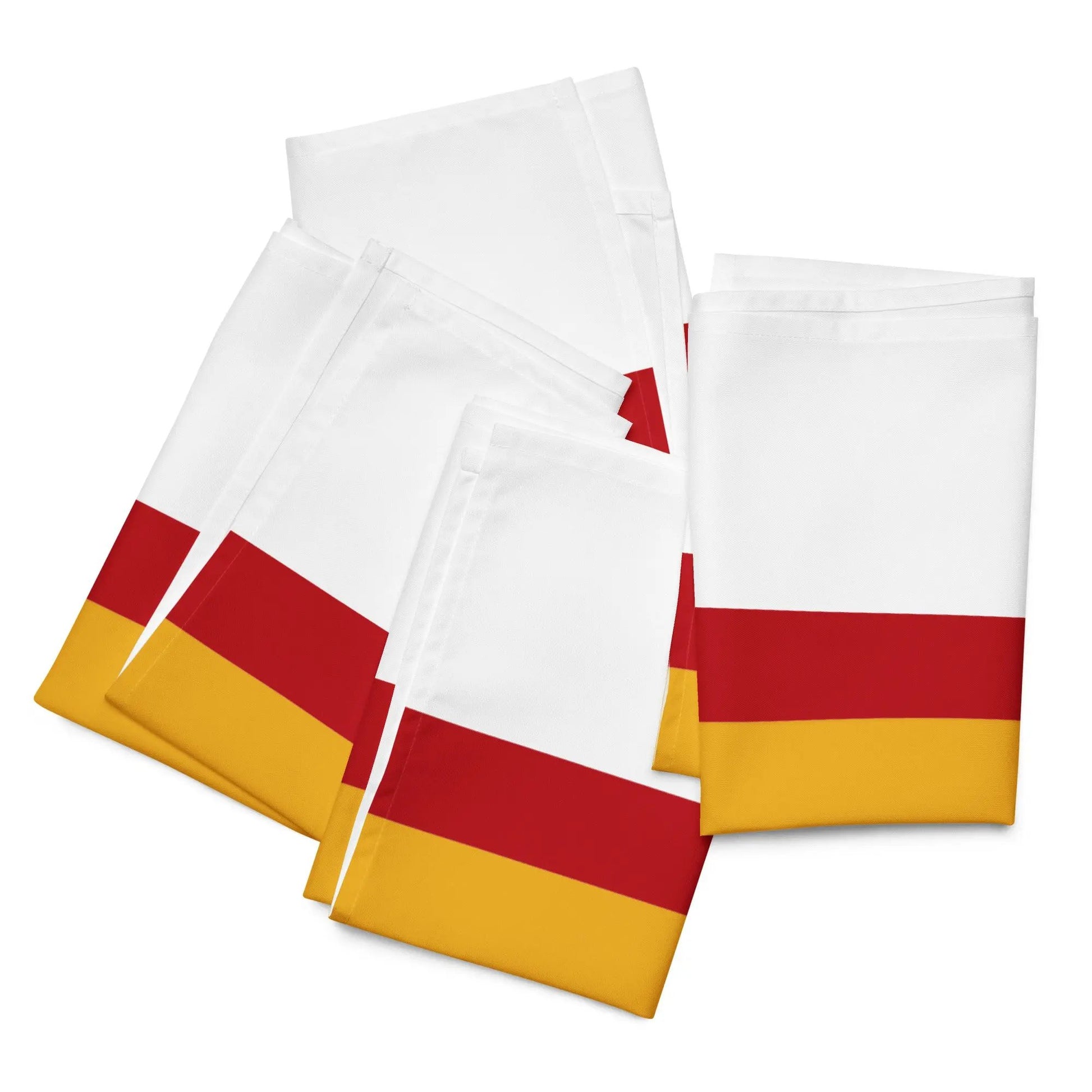 Comprar Juego de servilletas de tela Bandera España La Flamenca de Borgoña Bandera España