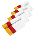 Comprar Juego de servilletas de tela Bandera España La Flamenca de Borgoña Bandera España